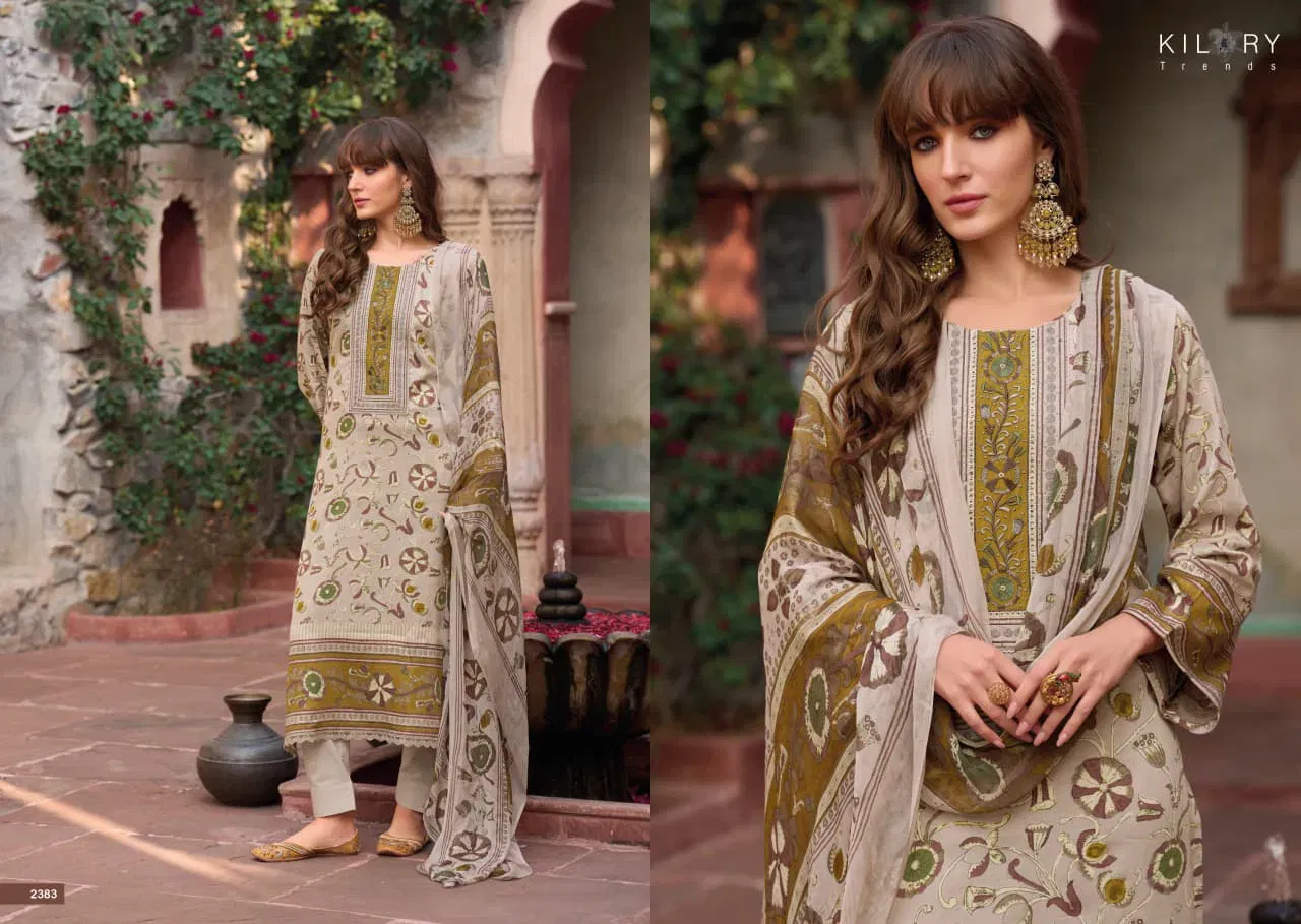 Buy Kilory Kalamkari Jam Cotton Digital Foil Print With Work Salwar Kameez Wholesale 2026