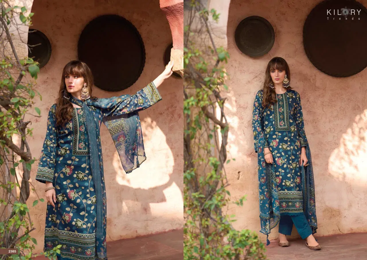 Buy Kilory Kalamkari Jam Cotton Digital Foil Print With Work Salwar Kameez Wholesale 2026