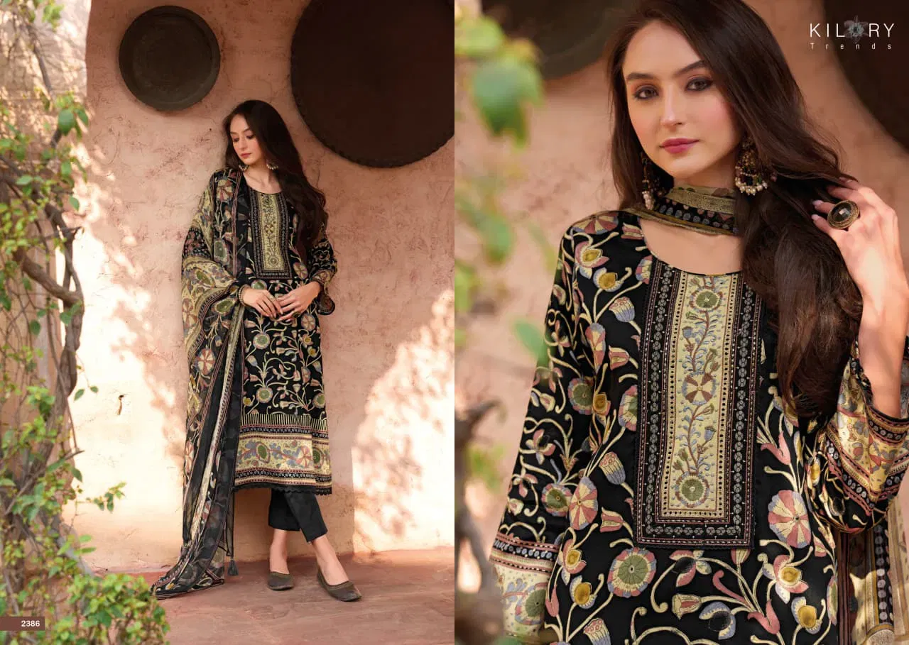 Buy Kilory Kalamkari Jam Cotton Digital Foil Print With Work Salwar Kameez Wholesale 2026