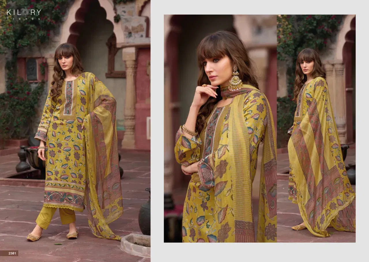 Buy Kilory Kalamkari Jam Cotton Digital Foil Print With Work Salwar Kameez Wholesale 2026