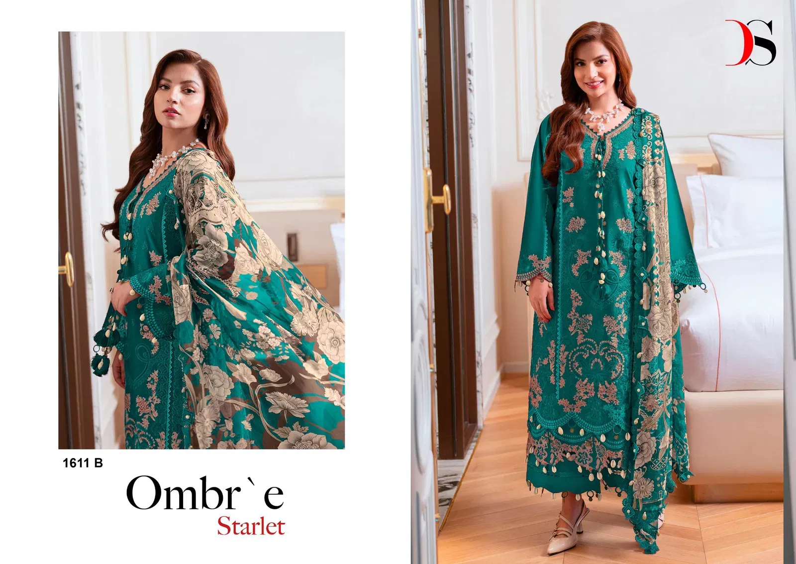 Stylish Deepsy Ombre Starlet 1611 Cotton Dupatta Cotton Pakistani Salwar Kameez Wholesale 2026