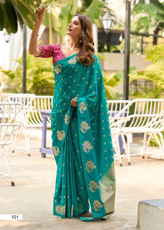 Beautiful Lt Kontina Satin Silk With Embroidery Work Fancy Saree Collection Wholesale 2026