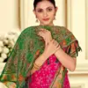 Bunawat Rajshahi Patola 3 Sangam Printed Traditional Silk Sarees Wholesale