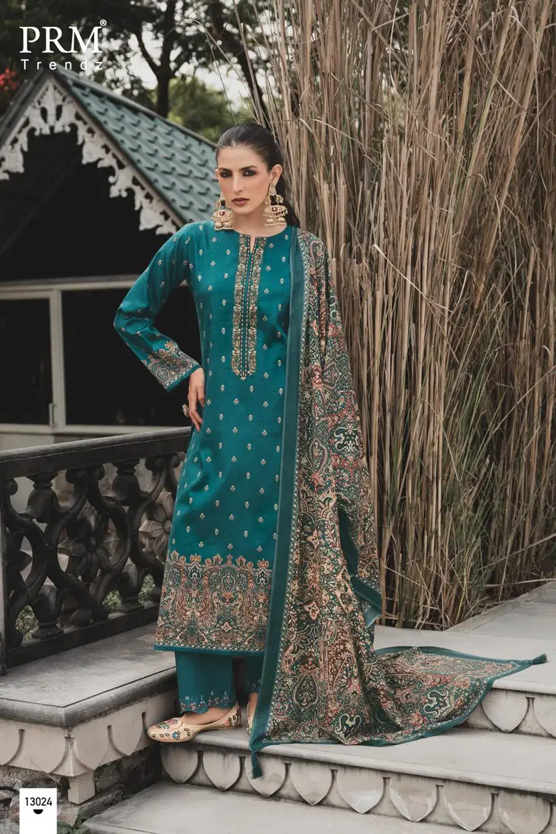 Launching Prm Khwaish Jam Silk Digital Print With Handwork Salwar Kameez Wholesale 2026