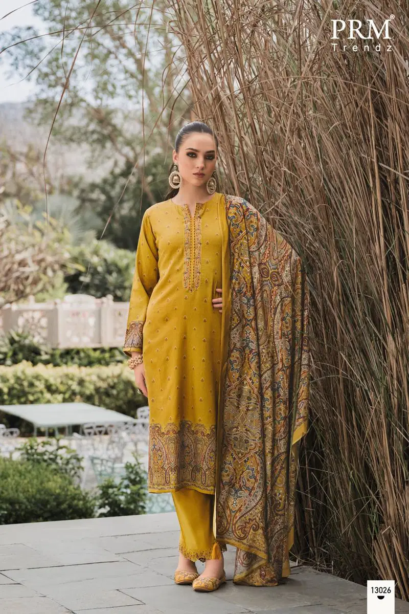 Launching Prm Khwaish Jam Silk Digital Print With Handwork Salwar Kameez Wholesale 2026