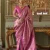 Kreshva Anupa Tissue Dharmavaram Silk Tradtional Wear Saree Collection Wholesale