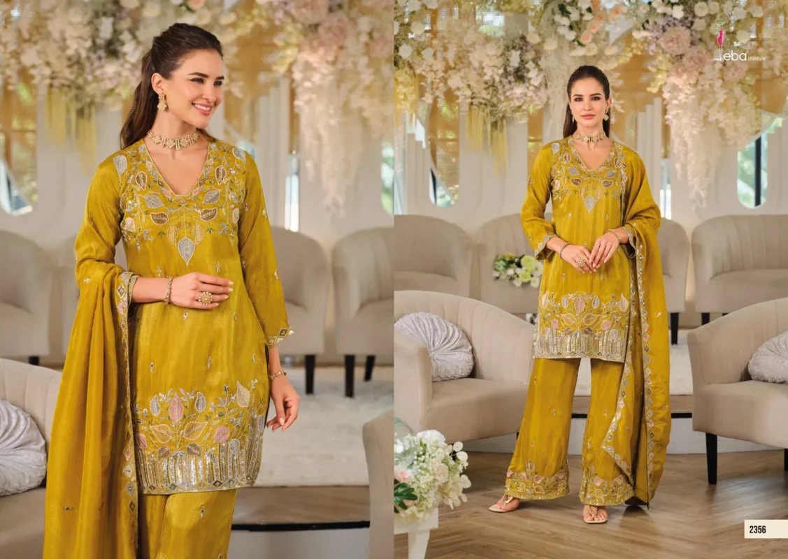 Launching Eba Zeenat Simar With Beats Work Designer Top Bottom And Dupatta Wholesale 2026