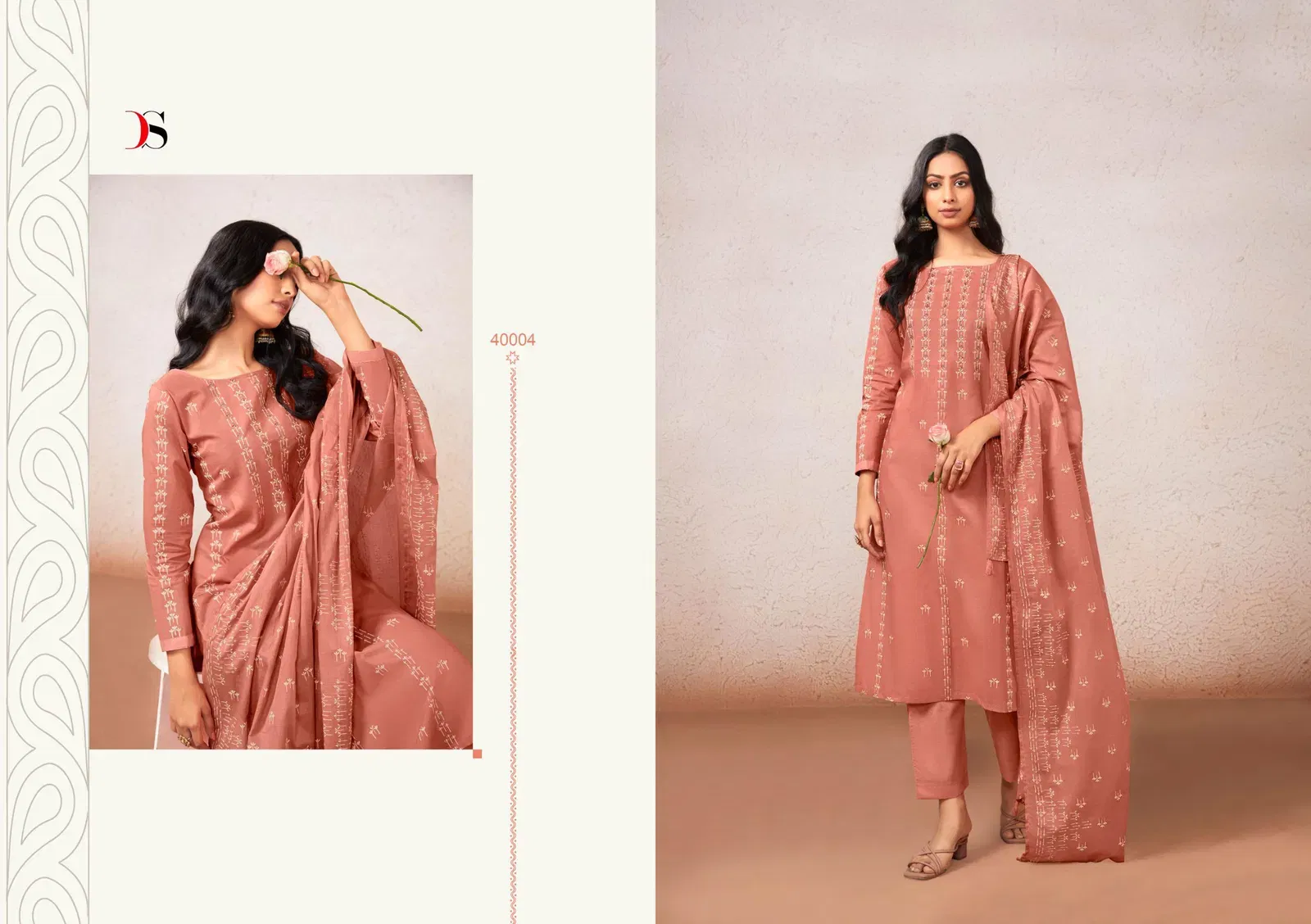 Buy Deepsy Kasti Cotton With Hand Embroidery Work Pakistani Salwar Kameez Wholesale 2026