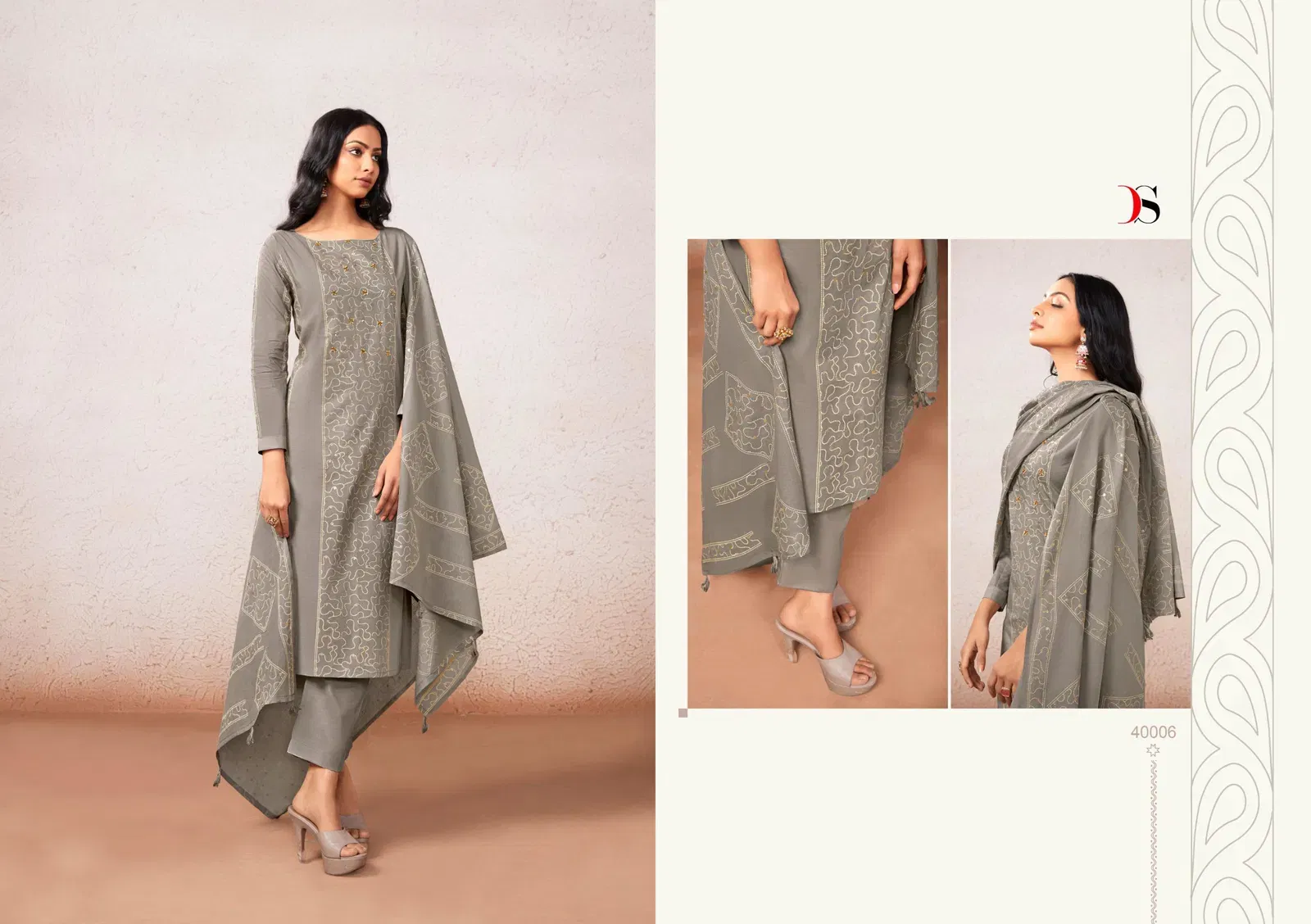 Buy Deepsy Kasti Cotton With Hand Embroidery Work Pakistani Salwar Kameez Wholesale 2026