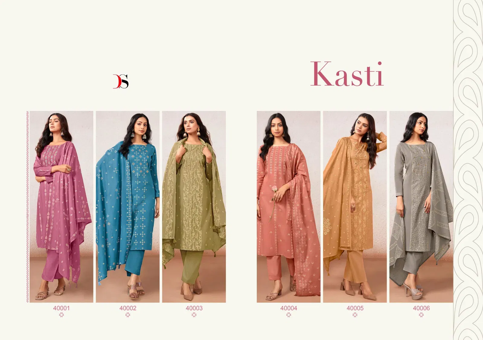 Buy Deepsy Kasti Cotton With Hand Embroidery Work Pakistani Salwar Kameez Wholesale 2026