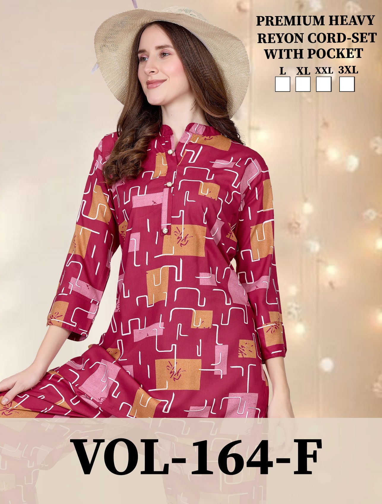 Summer Special JC 164 F Heavy Rayon Printed Night Co Ord Set Wholesale