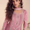 Gulkayra Saachi Real Chinon Embroidery Salwar Kameez Wholesale
