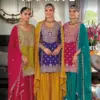 Eba Kanak Vol 2 Chinon With Embroidery Work Designer Salwar Kameez Wholesale