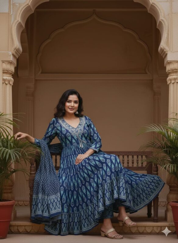 Stylish Dnp Zini Flower Print Cotton kurta With bottom And Dupatta Collection Wholesale 2026