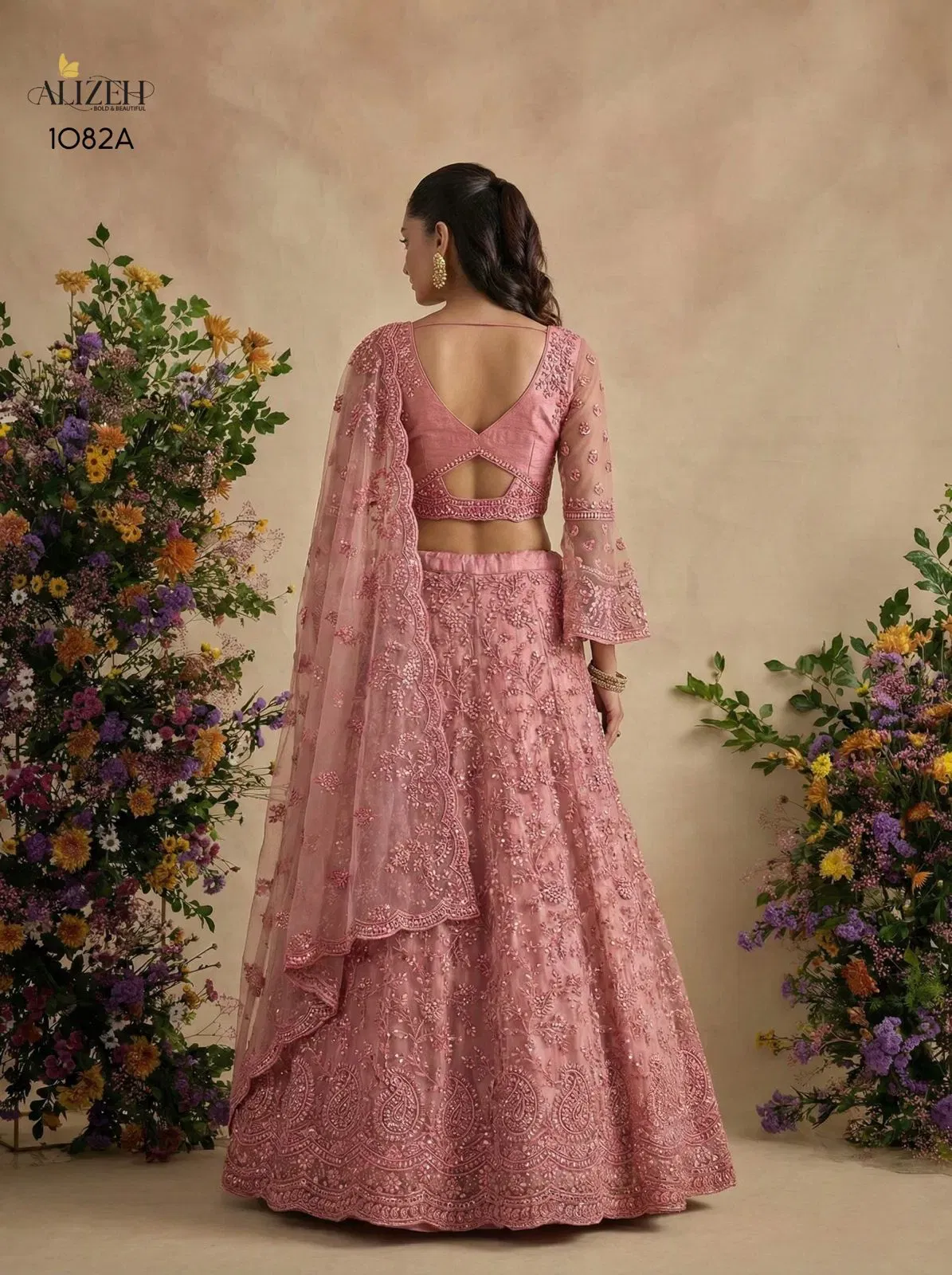 Beautiful Alizeh 1082 Colours Butterfly Net Designer Lehenga Choli Collection Wholesale 2026
