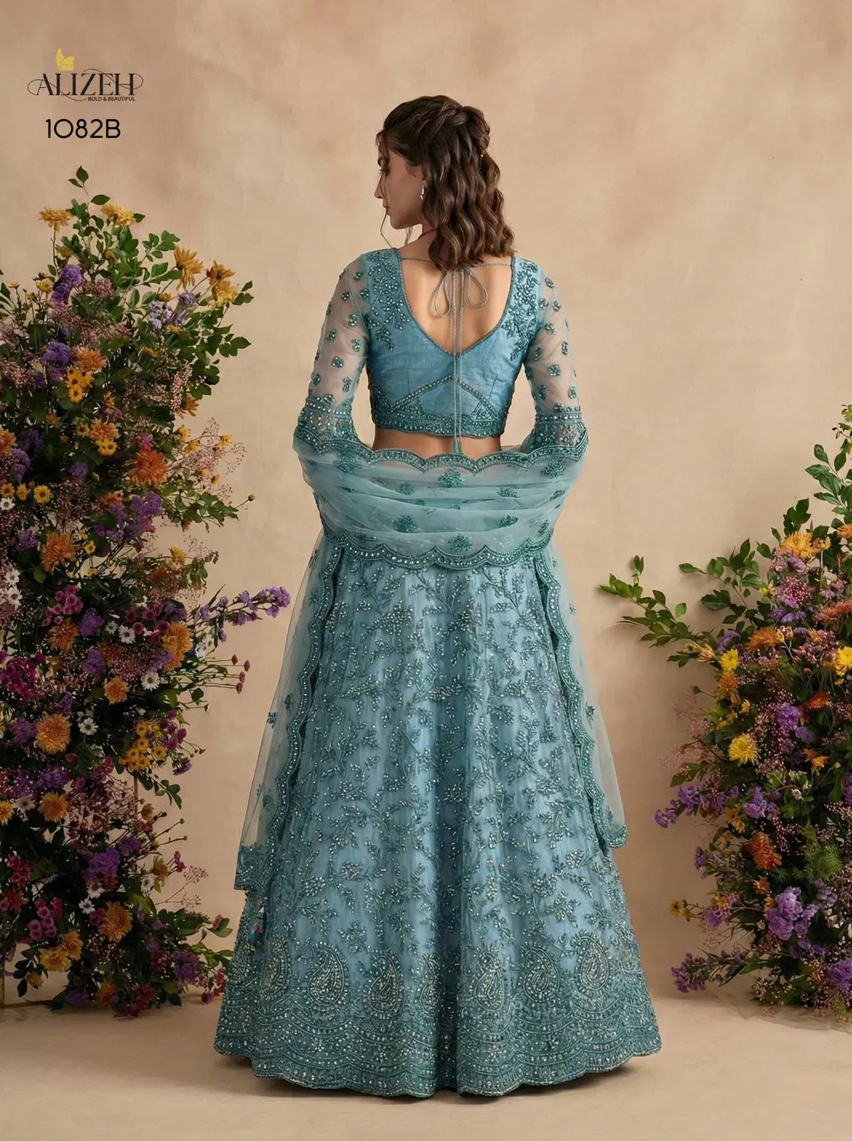 Beautiful Alizeh 1082 Colours Butterfly Net Designer Lehenga Choli Collection Wholesale 2026
