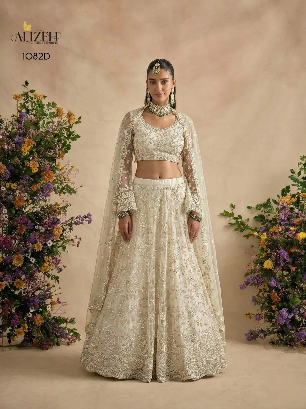 Beautiful Alizeh 1082 Colours Butterfly Net Designer Lehenga Choli Collection Wholesale 2026
