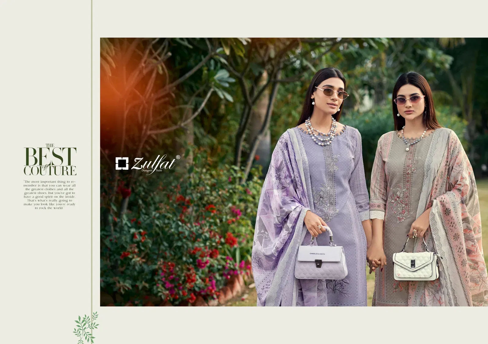 Beautiful Zulfat Firdaus Vol 2 Cotton Embroidery Dress Material Collection Wholesale 2026