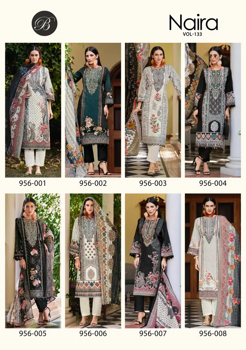 Beautiful Belliza Naira Vol 133 Cotton Digital Prints Embroidery Dress Material Wholesale 2026