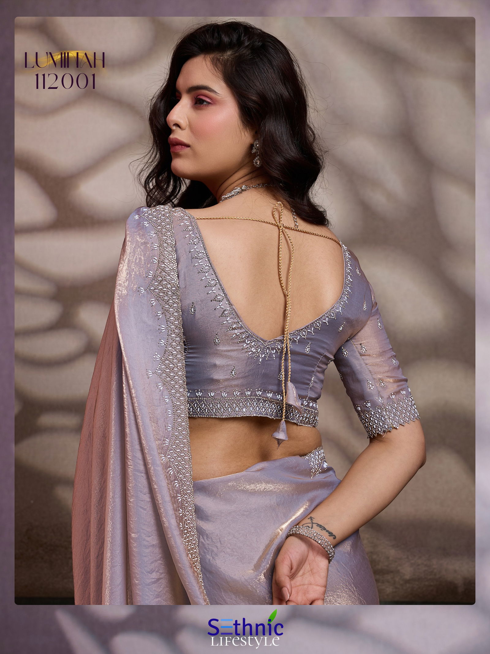 Launching Sethnic Luminah Velvet Satin With Zarkan Border Party Wear Saree Collection Wholesale 2026