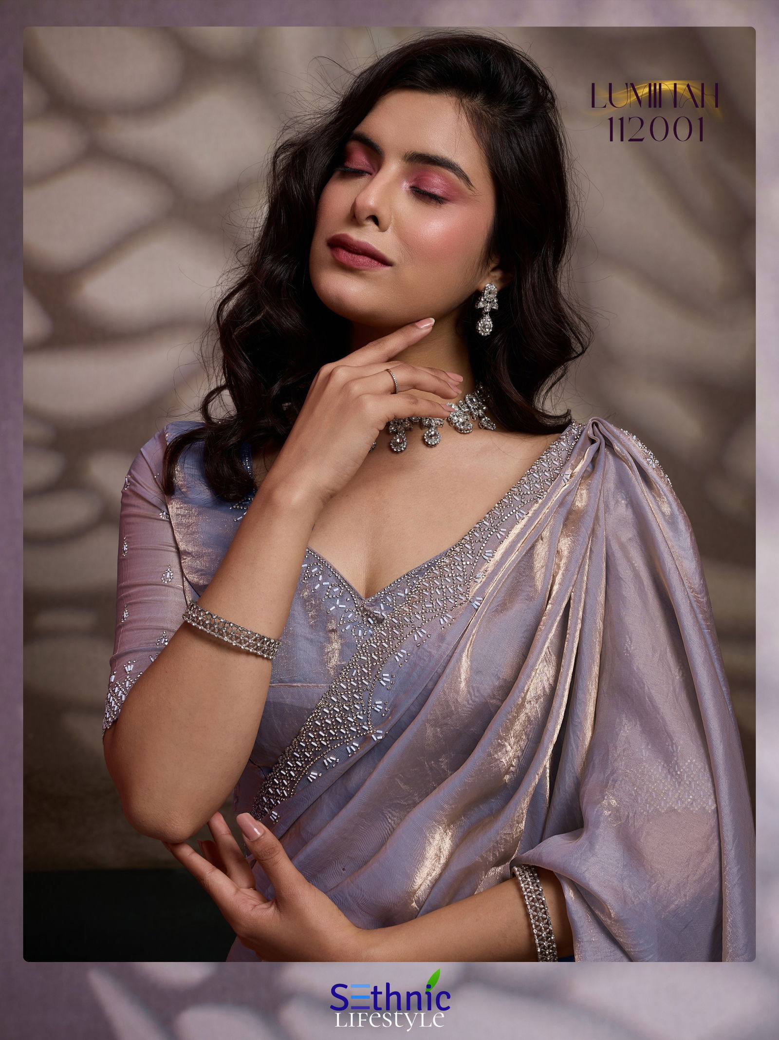 Launching Sethnic Luminah Velvet Satin With Zarkan Border Party Wear Saree Collection Wholesale 2026