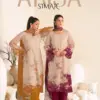 Glossy Simar Arisa Viscose Organza Digital Print Handwork Salwar Kameez Wholesale