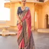 Kreshva Mantra Patola Vol 1 Silk Patola Sambalpuri Pallu Saree Collection Wholesale
