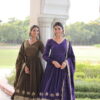 Lekha KA 1218 Vichitra Silk Sequins Embroidery Gown With Dupatta Wholesale