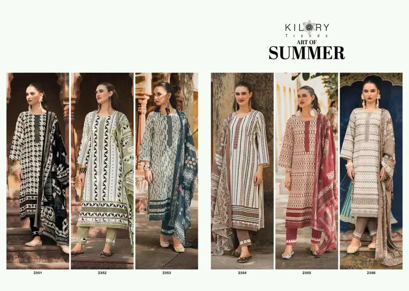 Beautiful Kilory Art Of Summer Lawn Cotton Digital Print Embroidery Salwar Kameez Wholesale 2026