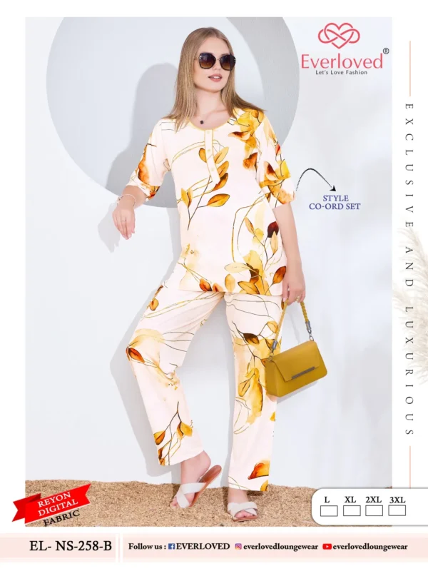 Latest Dnp Everloved NS 258 A Reyon Digital co ord set Collection Wholesale 2026