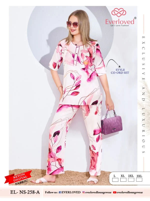 Latest Dnp Everloved NS 258 A Reyon Digital co ord set Collection Wholesale 2026