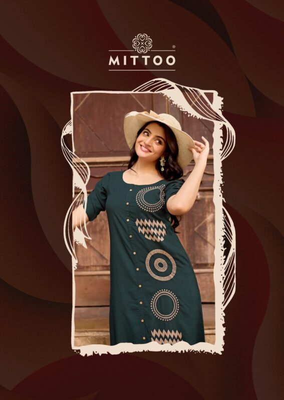 Launching Mittoo Baawri Rayon With Threadwork Top And Bottom Collection Wholesale 2026