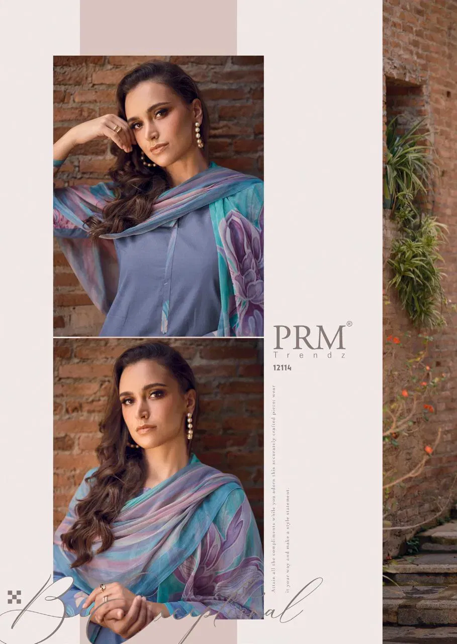 Buy Prm Leana 12113 To 12118 Lawn Cotton With Handwork Salwar Kameez Wholesale 2026