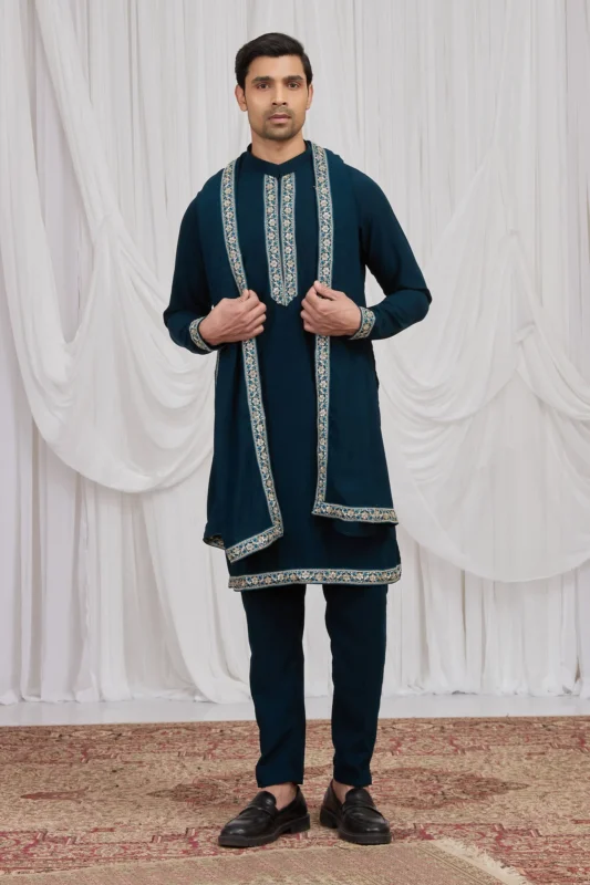Buy Sumi 4544 To 4546 Armani Fabric Stright Kurta With Stole And Bottom Wholesale 2026