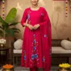 Dnp Aarti 1754 Chanderi Mul Handwork Anarkali Top With Bottom And Dupatta Collection Wholesale