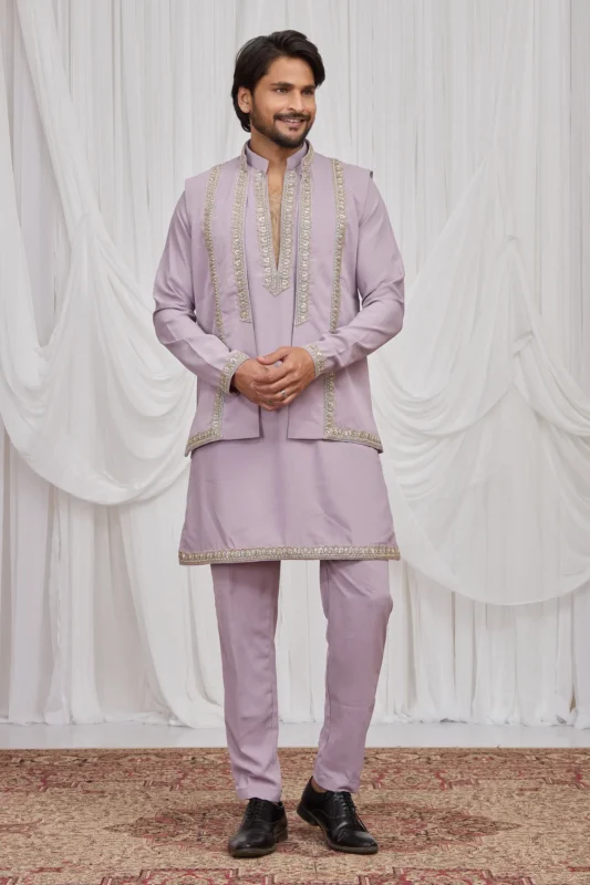 Buy Sumi 4541 to 4543 Armani Fabric Stright Kurta With Jacket And Bottom Wholesale 2026
