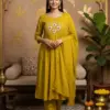 Dnp Aarti 1755 And 1757 Chanderi Mul Handwork Anarkali Top With Bottom And Dupatta Collection Wholesale