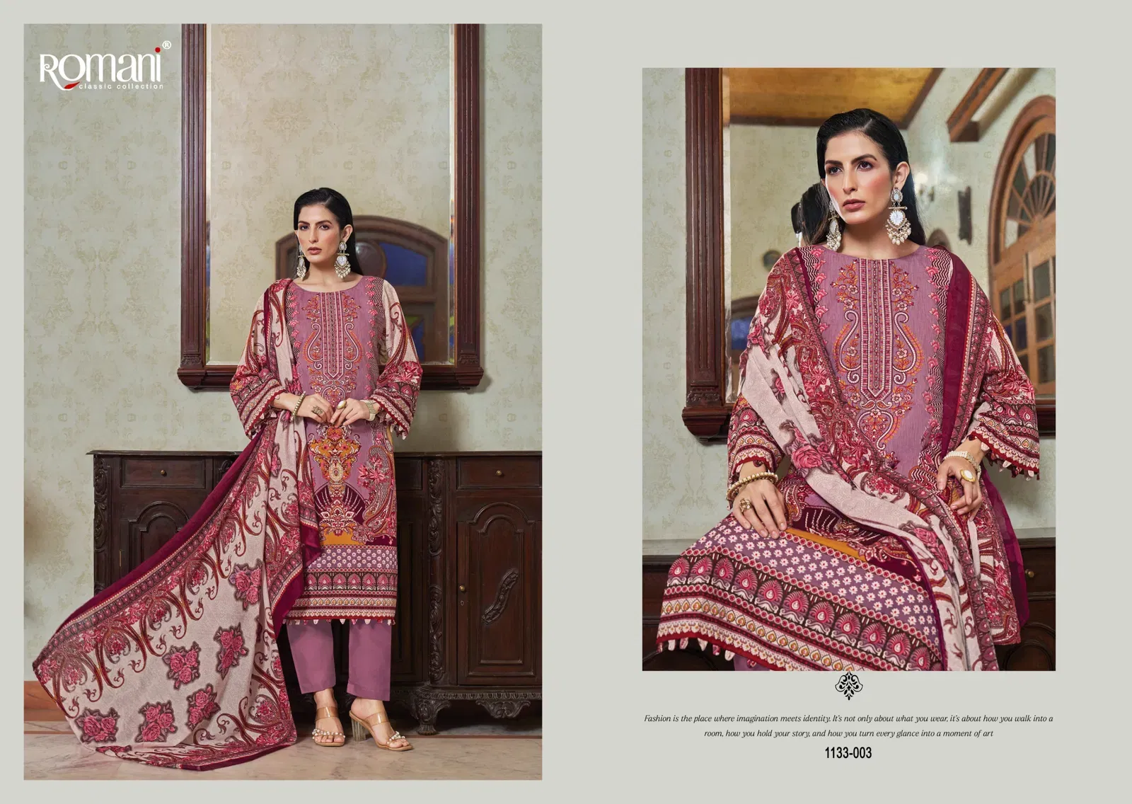 Latest Romani Aarzu Vol 28 Cotton Digital Print Embrodiery Dress Material Wholesale 2026