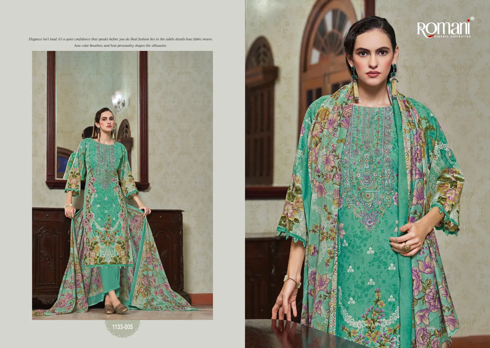 Latest Romani Aarzu Vol 28 Cotton Digital Print Embrodiery Dress Material Wholesale 2026