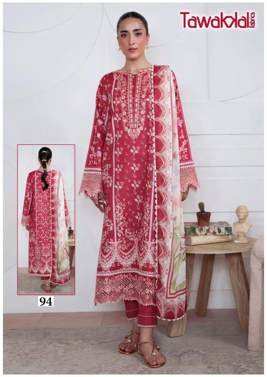 Beautiful Tawakkal Mehroz Vol 10 Cotton Printed Dress Material Collection Wholesale 2026