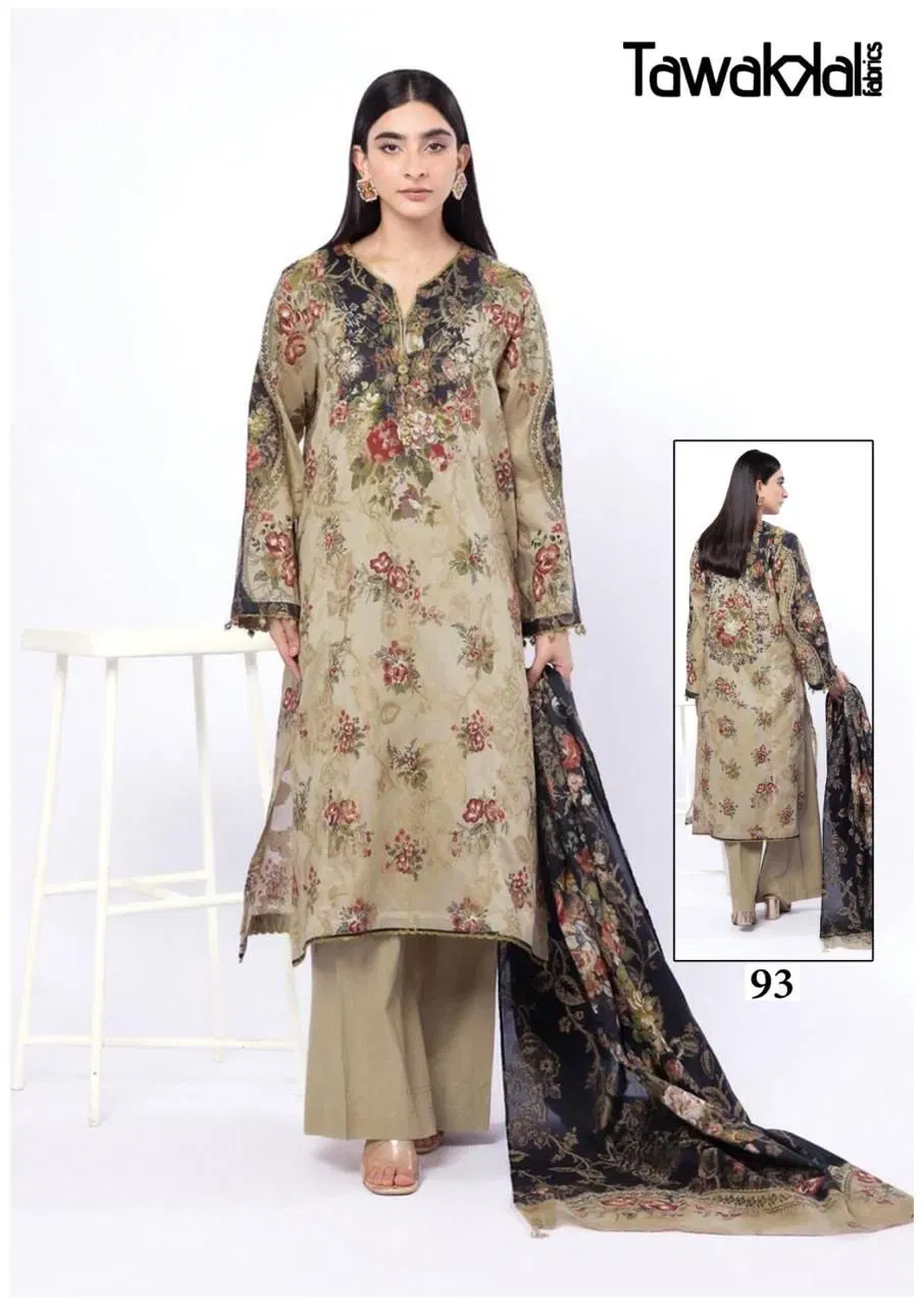 Beautiful Tawakkal Mehroz Vol 10 Cotton Printed Dress Material Collection Wholesale 2026