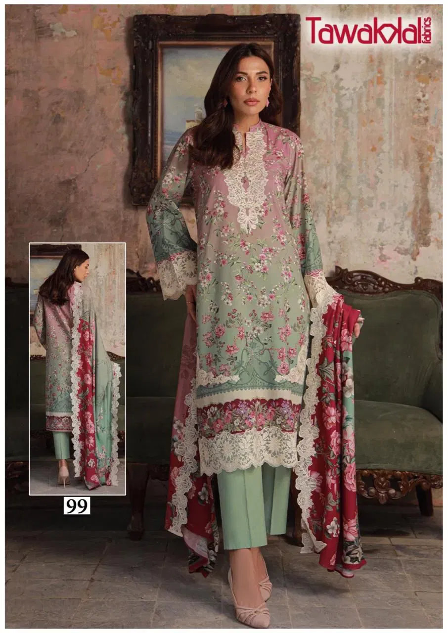 Beautiful Tawakkal Mehroz Vol 10 Cotton Printed Dress Material Collection Wholesale 2026