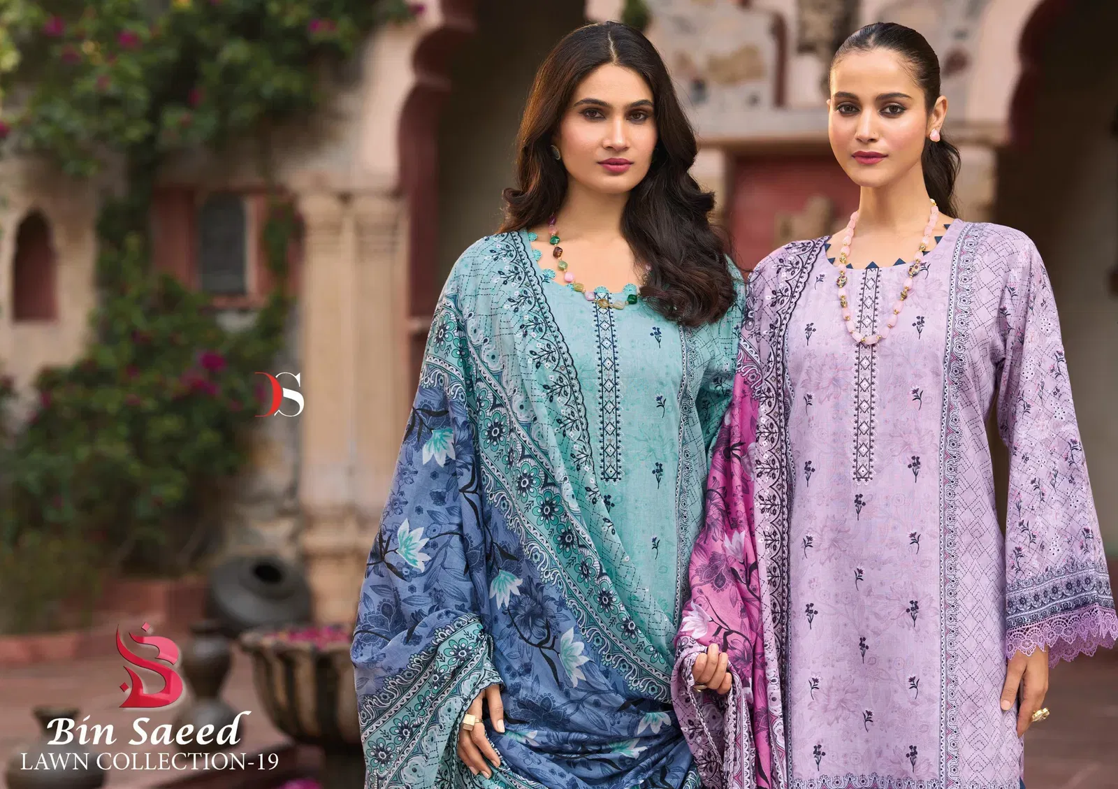 Buy Deepsy Bin Saeed Vol 19 Cotton With Embroidery Pakistani Salwar Kameez Wholesale 2026