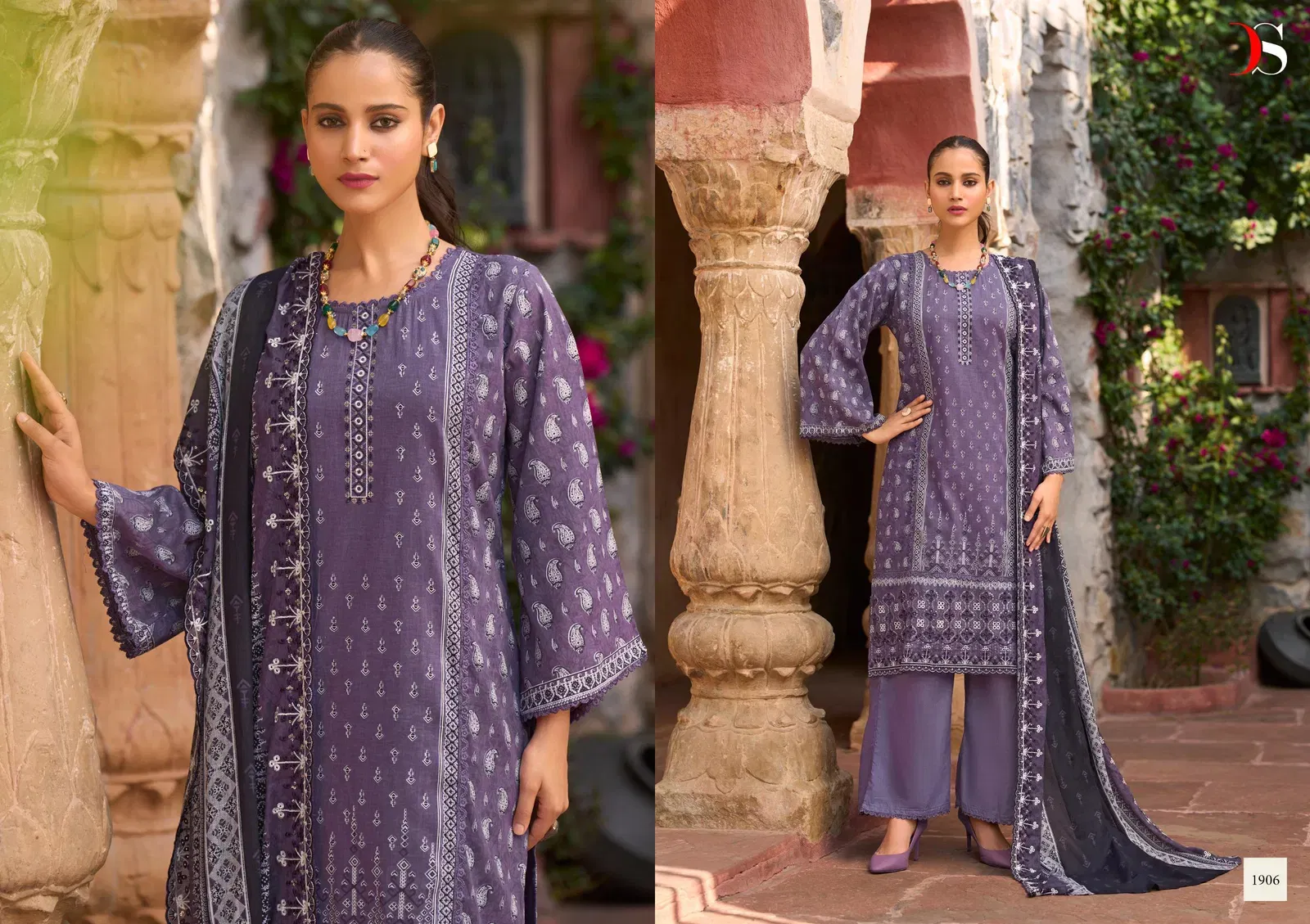 Buy Deepsy Bin Saeed Vol 19 Cotton With Embroidery Pakistani Salwar Kameez Wholesale 2026