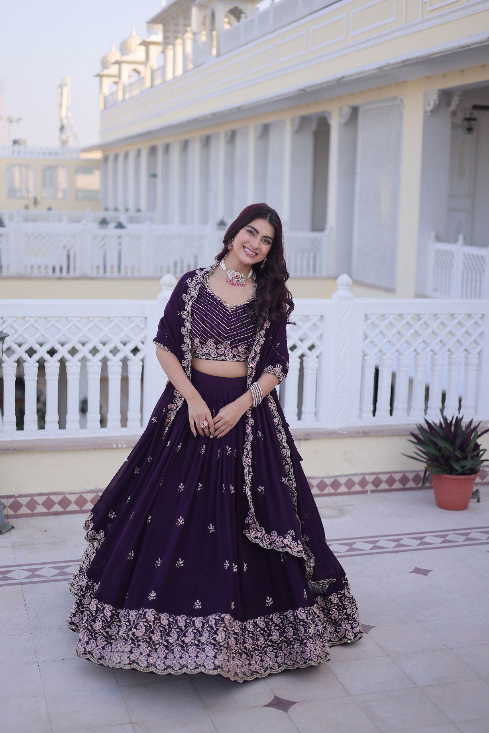 Stylish Lekha KA 5064 Faux Blooming Sequins Zari Embroidery Work Lehenga Choli Wholesale 2026