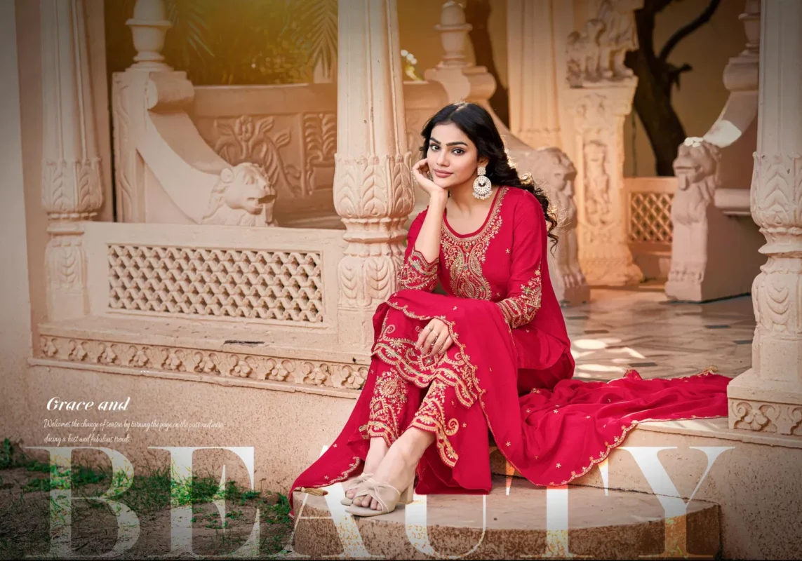 Stylish Rangoon Ketki Vol 2 Chinon With Hand Mirror Work Top Bottom And Dupatta Wholesale 2026