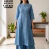 Dnp Kareena 35 And 36 Dhabu Cottom Top With plazzo Wholesale