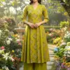 Dnp Prachi 81 And 82 Vertican Anarkali Top With Plazzo Wholesale