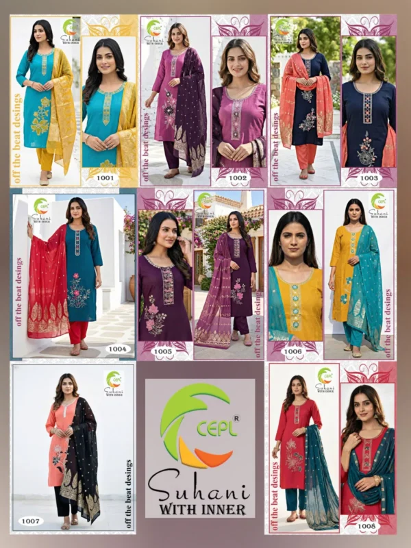 Launching Dnp Suhani Vol 3 Heavy Vatican Silk With Inner Top With Bottom And Dupatta Collection Wholesale 2026 2 Launching Dnp Suhani Vol 3 Heavy Vatican Silk With Inner Top With Bottom And Dupatta Collection Wholesale 2026