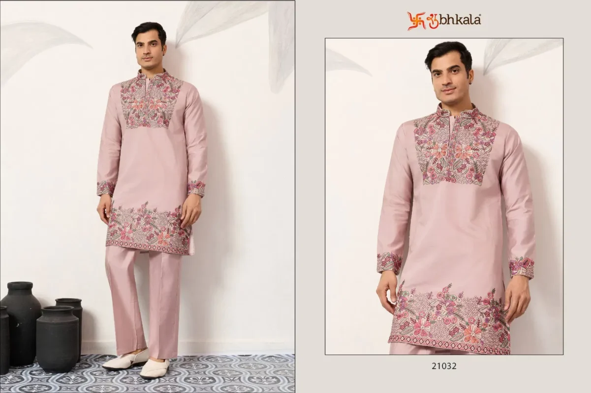 Latest Shubhvastra Nawabi Kurta Pant Viscose Silk Festival Wear Collection Wholesale 2026
